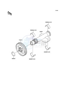 W800 EJ800ABS GB XX (EU ME A(FRICA) drawing Balancer