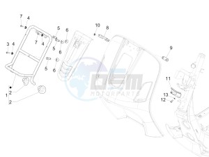 GTV 300 4T 4V ie (USA) USA drawing Front luggage rack