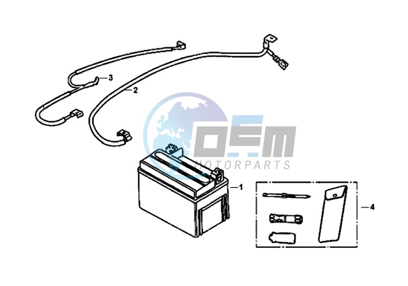 BATTERY / TOOLKIT