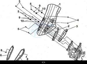 JOYRIDE 300 16 (LJ30W2-EU) (M2) drawing WIND SCREEN