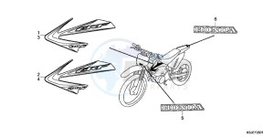 CRF100FB drawing MARK (CRF80FB/ CRF100FB)