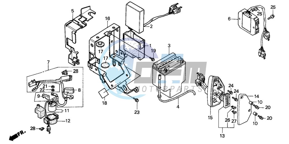 BATTERY/REGULATOR