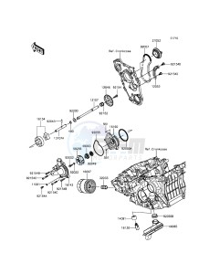 NINJA H2R ZX1000PGF EU drawing Oil Pump