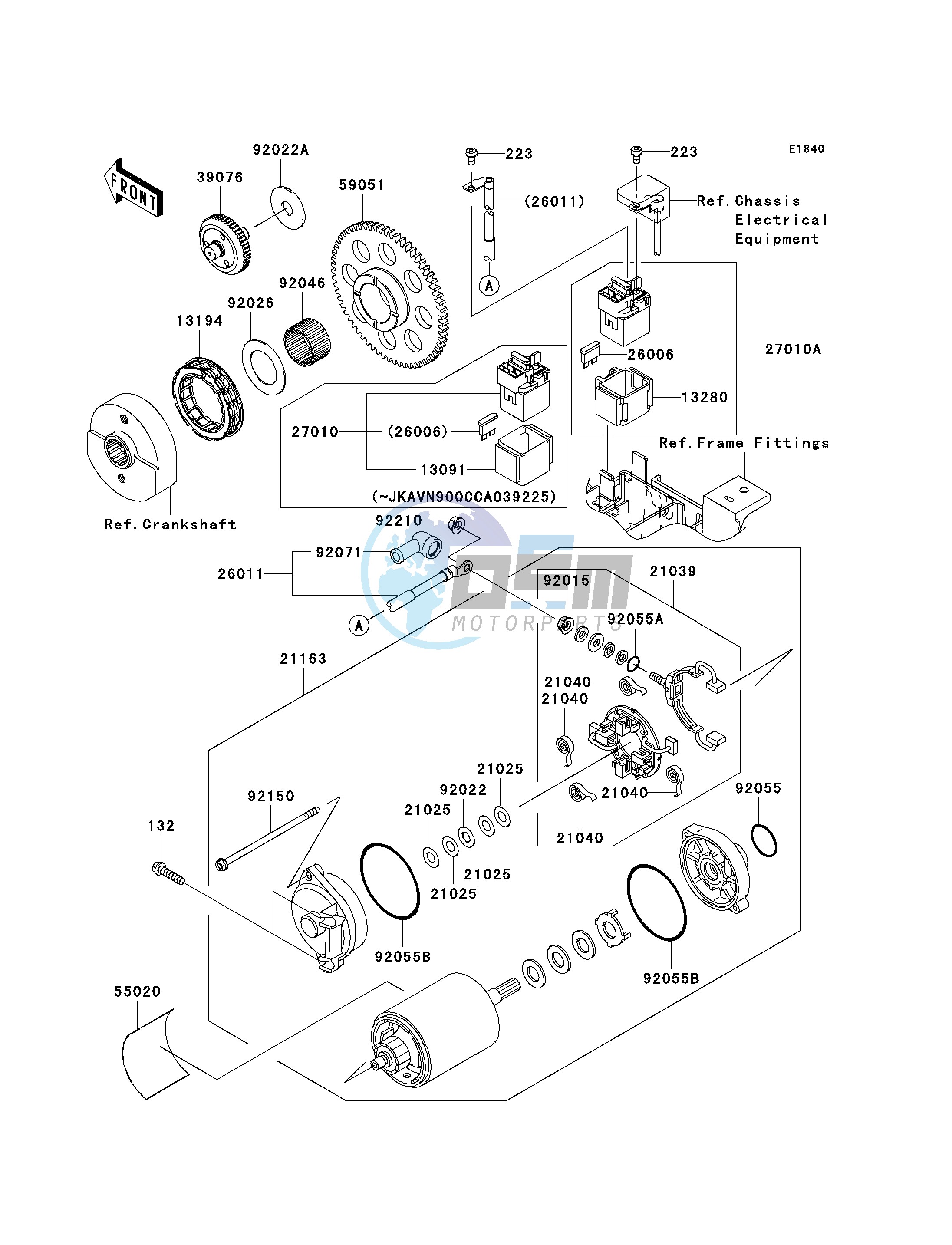 STARTER MOTOR