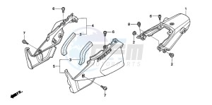 FMX650 FMX650 drawing SIDE COVER