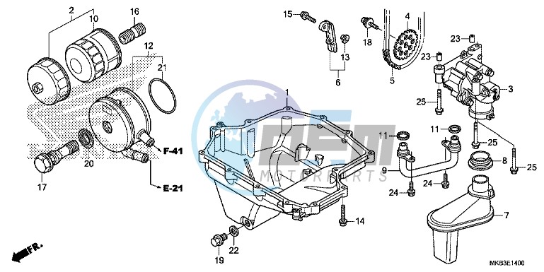 OIL PAN/ OIL PUMP