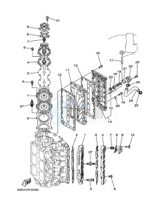 150FETOX drawing CYLINDER--CRANKCASE-2