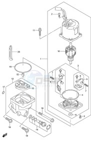 DF 175 drawing PTT Motor