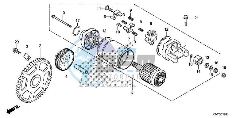 STARTING MOTOR