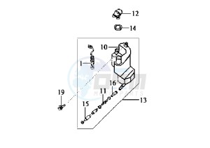 DD EU2 - 50 cc drawing OIL TANK