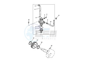 CW L BW'S 50 drawing OIL PUMP