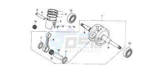 SGX50S drawing CRANKSHAFT/PISTON