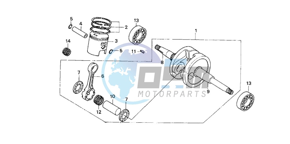 CRANKSHAFT/PISTON