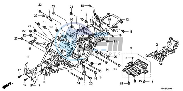 FRAME BODY