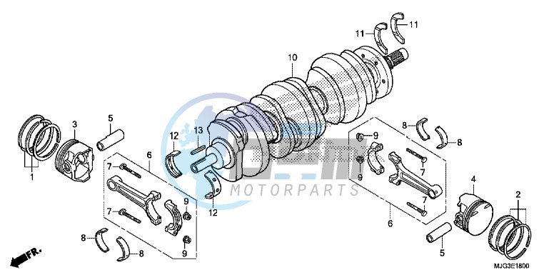 CRANKSHAFT/PISTON