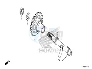 CRF450RXH Europe Direct - (ED) drawing BALANCER