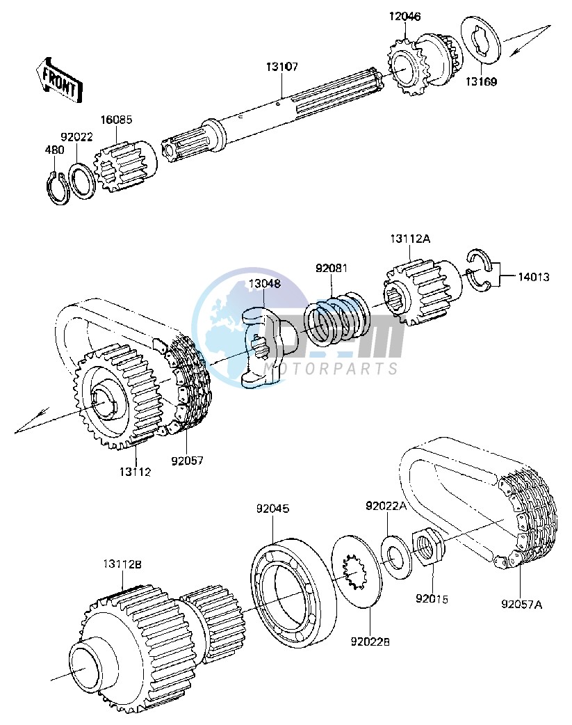 SECONDARY SHAFT