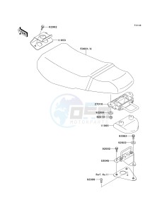 JT 900 B [900 STX] (B1-B2) [900 STX] drawing SEAT