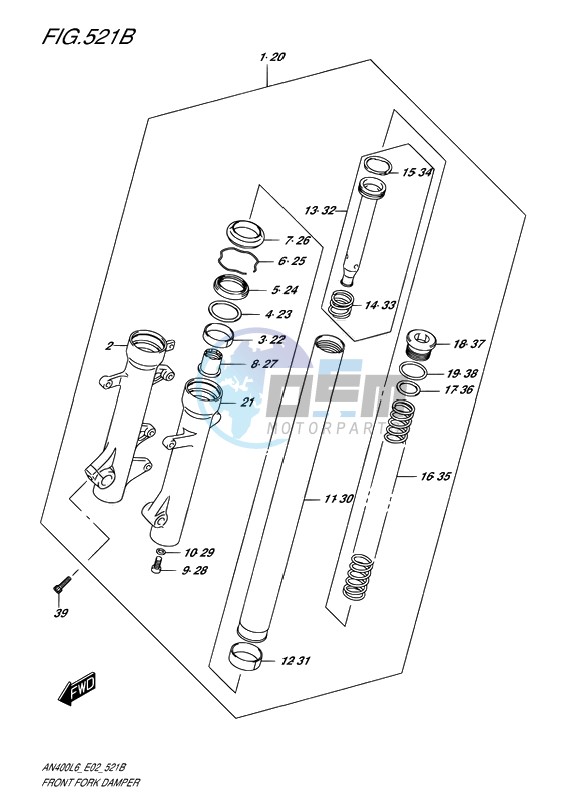 FRONT FORK DAMPER