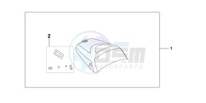 CBF1000T drawing SEAT COWL*NHA48M*