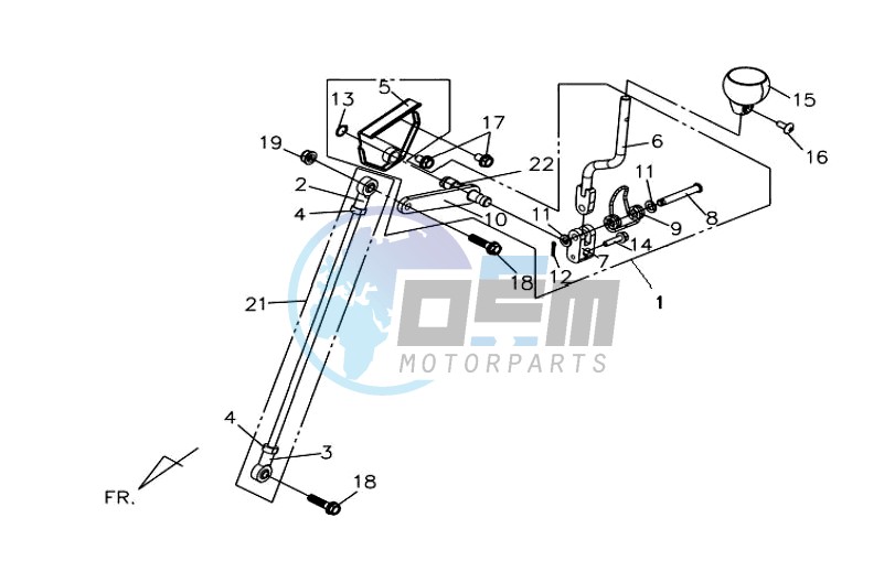 SHIFT ROD - SHIFT LEVER