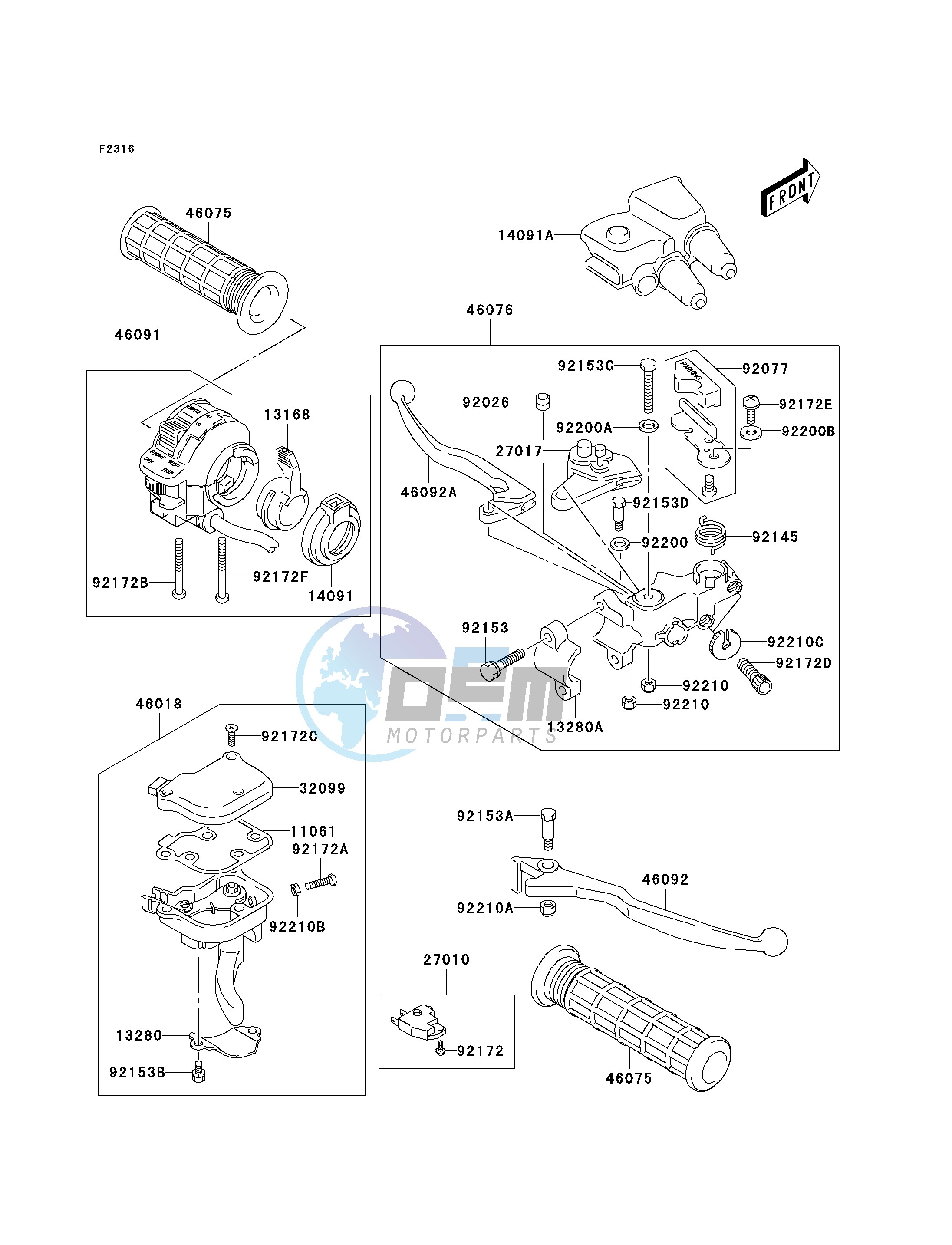 HANDLE LEVER-- -JSAAK47B32108571- -