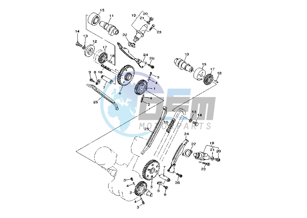 CAMSHAFT -CHAIN