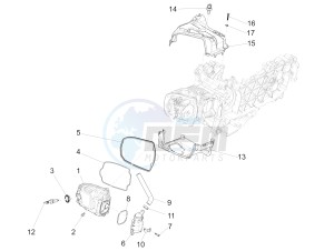 PRIMAVERA 150 4T 3V IGET ABS-NOABS E2-E3-E4 (APAC) drawing Cylinder head cover