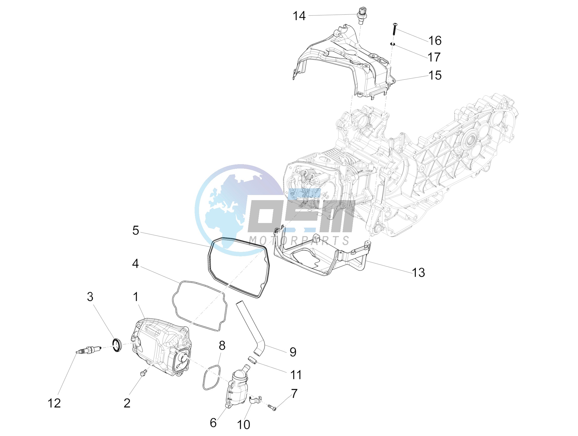 Cylinder head cover