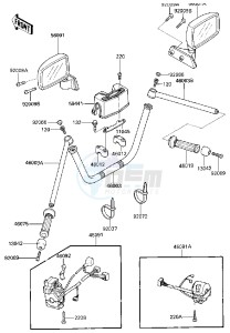 ZG 1200 A [VOYAGER XII] (A1) [VOYAGER XII] drawing HANDLEBAR