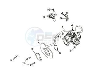 WOLF 125 EFI drawing THROTTLE CABLE