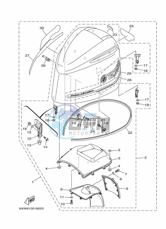 FAIRING-UPPER