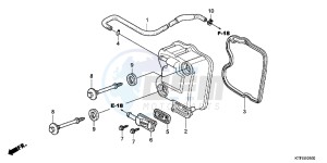 SH125C drawing CYLINDER HEAD COVER