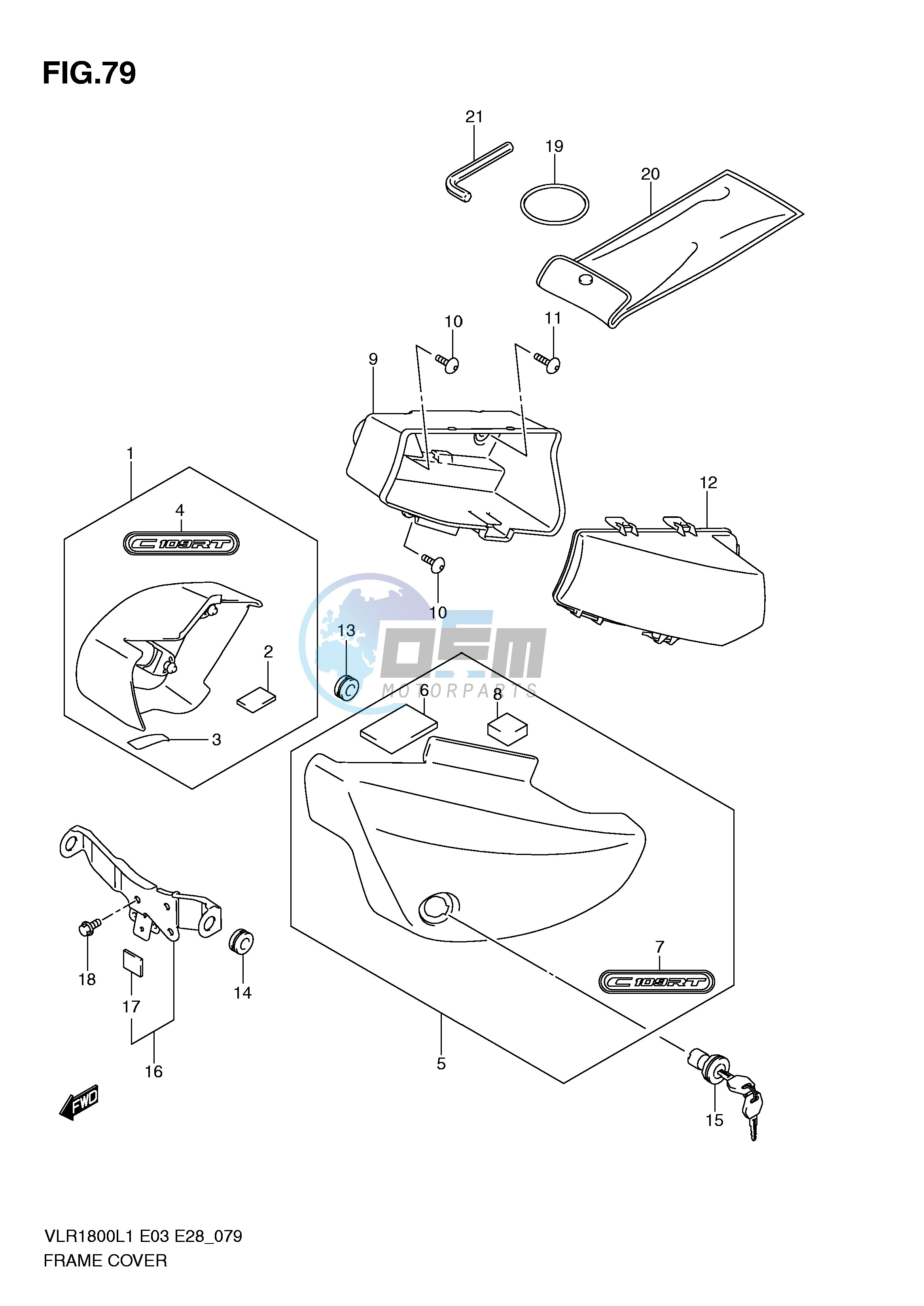 FRAME COVER (VLR1800TL1 E3)