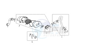 BOULEVARD - 50 CC 2T drawing SECONDARY AIR SYSTEM