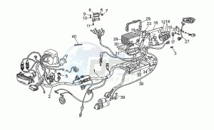 Sport Corsa 1100 drawing Electrical system