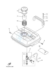 ET650 63 (7CD3) drawing FUEL TANK