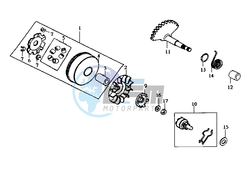 DRIVING PULLEY