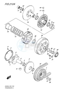 AN400 BURGMAN EU drawing TRANSMISSION (1)