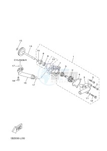 YPR250RA XMAX 250 ABS EVOLIS 250 ABS (1YS7 1YS7 1YS7) drawing WATER PUMP