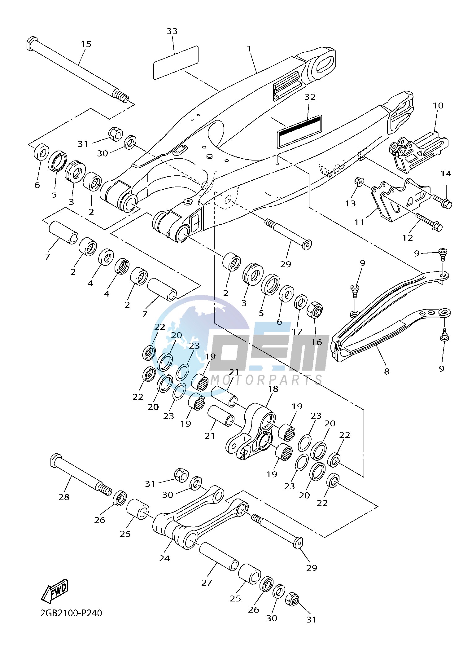 REAR ARM