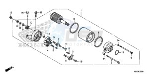 NC750JF Vultus - NC750J Europe Direct - (ED) drawing STARTING MOTOR