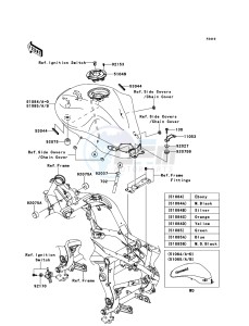 ER-6n ABS ER650B8F GB XX (EU ME A(FRICA) drawing Fuel Tank