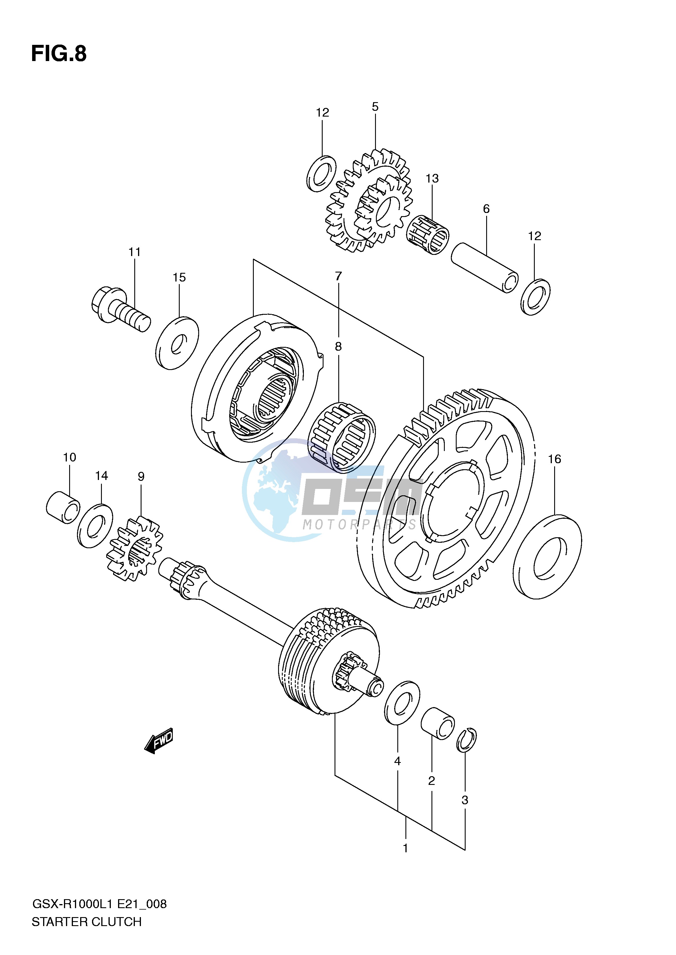 STARTER CLUTCH