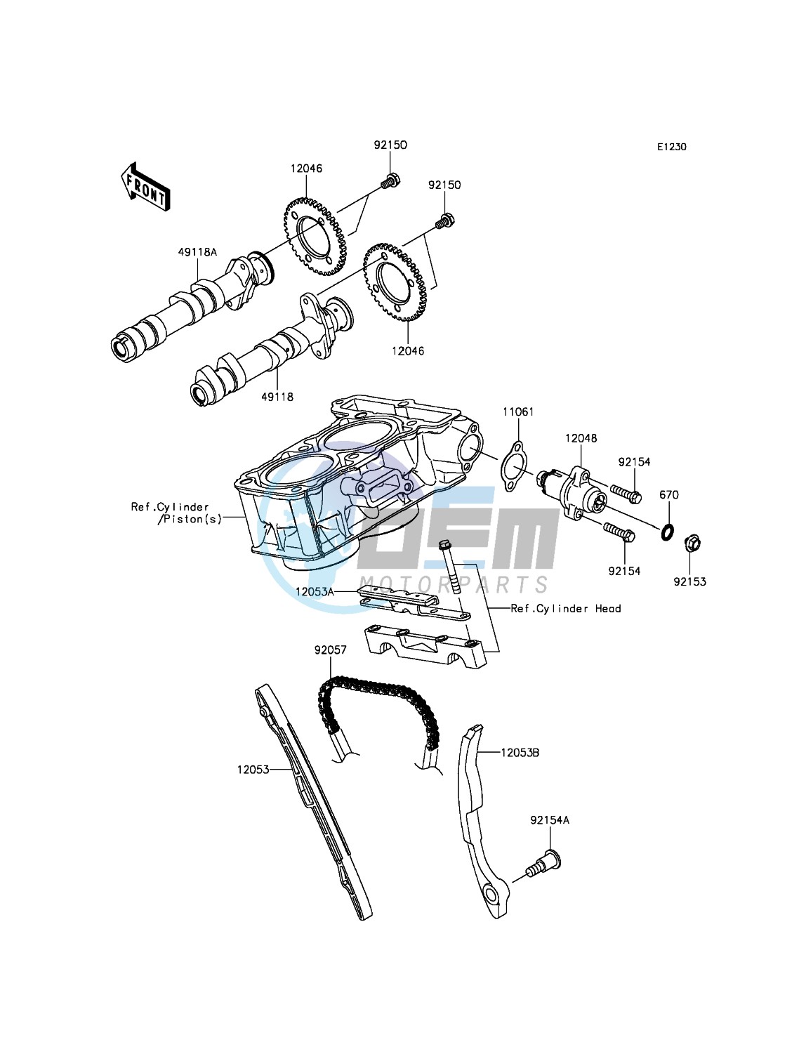 Camshaft(s)/Tensioner