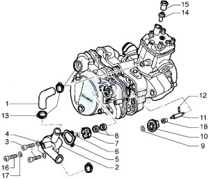 GSM 50 drawing Water pump