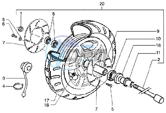 Front wheel