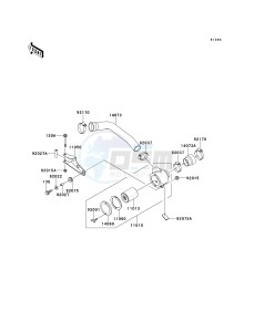 KAF 620 B [MULE 2520 TURF] (B1-B5) [MULE 2520 TURF] drawing AIR CLEANER-BEL CON