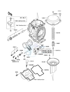 ZZR1200 ZX1200-C4H XX (EU ME A(FRICA) drawing Carburetor Parts