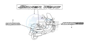 FJS600A SILVER WING drawing MARK